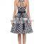 Grace Karin New Design Ladies Halter Knee Length Vintage Dresses 1950's Retro Vintage Dress CL6076-1