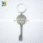 promotion custom metal bronze key shape key chain for sale