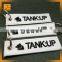 Popular design cheap embroidery custom logo key chain