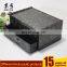 Black hotel drawer box acrylic makeup organizer/ acrylic storage box with drawer