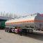 Petrol tanker trailer 38000 liters fuel delivery 3 axles semi tanker trailer