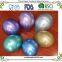 EN71 part 12 approval 12 inches of confetti balloons 6pcs latex balloons holiday parties wedding room decorations