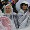TRANSPARENT ONE TIME USE OVERPRINTING PONCHO