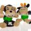 amazon hot selling china manufacturer durable pet dog toy stuffed cute animal plush toy for teeth cleaning