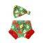 Stripe Flower Boho Bloomer Nappy Cover Ruffle Bloomer