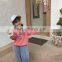 6666/latest cute kores letter print sweater designs for baby girls 1 piece loose spring top