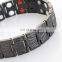 Black plated energy elements bio healing women magnetic bracelet for arthritis