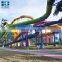 water park used fiberglass spiral water slide for sale