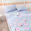 Amazon Hot Selling Customized Elastic Super Soft Cartoon Cute Printing 100%Cotton Fitted Bed Sheet Set For Living Room