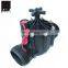 plastic electric valve 3 inch AC DC Latching normally close DN80 female BSP flange