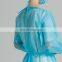 Pp + PE film Level 2 ultrasonic Disposable Medical Isolation Gown PP Isolation Hospital Gown Elastic Cuffs Isolation Gowns