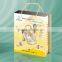 gloss shopping gift paper bags with handle string