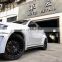 X6 X6M E71 HM style wide body kit With 4 output central Exhaust for BMW X6 X6M E71