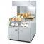 stainless steel french fry chips warmer station