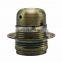 E27 Socket Vintage Edison Screw Bulb Bases Metal Alloy Plating Lamp Holder E27 Pendant Light Sockets