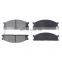 China factory car manufacturer auto part carbon ceramic pastillas de frenos brake discs front brake pads for Nissan