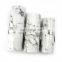 Wholesale Marble Texture Leather Nail Brushes Holder Cosmetic Kits Cup Holder cylinder for Crystal Acrylic Nail brush tools