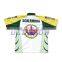 Zipper stand collar custom sublimation vented fishing shirt