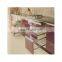 Modern water resistant fiber wooden kitchen cabinet simple designs