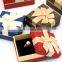 Nwe Desgin Factory Wholesale Custom Jewelry Box Paper  Red bowknot Jewelry Box