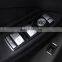Car Window Lift Unlock the seat adjustment Button Decorative stickers For Mercedes Benz W204 W212 old E C car accessories