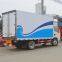 Small refrigerator truck Dongfeng 4x2 4x4 3ton 3.5ton 4ton freezer truck