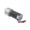 Cylinder Shape DC12V/24V Speed 9 to 1170RPM Permanent Magnet Gear Motors 37mm
