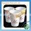 Bulk Logo Printed Beverage Cup with Flat Lid