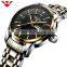 NIBOSI New Watches Men Luxury Brand Chronograph Men Sports Watches Waterproof Full Steel Quartz Men's Watch Relogio Masculino