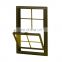 Aluminum alloy American style vertical sliding window affordable price, good quality and high technology