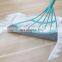 New Extended Length Multifunction Magic Broom Telescopic Handle 2-in-1indoor Glass brush Silicone Wiper Broom