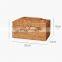 Hot Sale Rectangular Rattan Tissue Box with Cover Wicker Facial Tissue Holder with Hinged Top Lid Vietnam Manufacturer