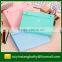 Recycled PP clear custom logo accordion file folder with handle
