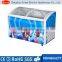 Home use manual defrost ice cream horizontal freezer with compressor
