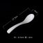 Chinese round bowl, square plate, spoon cutlery set, PLA biodegradable durable glossy tableware