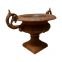 Antique Style Garden Planter Antique Brown Cast Metal Flower Pot Planter