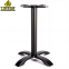 High Quality Cast Iron Cross Table Base Metal Decorative Metal Table Legs Dining Table Cross Leg