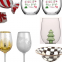 Xmas basket, tree collar glass and decors