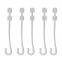 Plastic Garden Hooks Vegetable Support J-Hook Clips to Prevent Tomatoes From Pinching or Falling Off