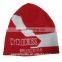 High Quality Soft Elasticity Children Sports Red Beanie Hats Kintted Hat