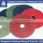 Diamond polishing pad for marble