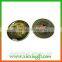 2015 newest die casting engraved medal gold silver plated 3D medallion coins