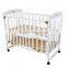 White adjustable baby swinging bed