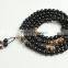 6mm-8mm Options Multilayer Tiger Eye and Obsidian Malas Prayer Beads Bracelet Good Fortune