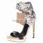 Women's 16cm Strappy Thin High Heel Dress Party Prom Sandals Ladies Shoes 2016                        
                                                Quality Choice