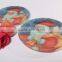 Advertising Gift Tempered Unbreakable Circle Glass Christmas Dinner Plate
