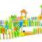 100 pieces best selling toys 2014 ocean blocks different shape round square arch triangle wooden block