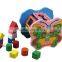 China Handmade Top Quality And Cheap Shape Sorter, Colorful Solid Wood Shape Toy                        
                                                Quality Choice