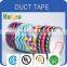 Newest design patterned duct tape prined