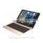 aluminum alloy Backlit keys Bluetooth keyboard calmshell case with power bank for iPad Pro